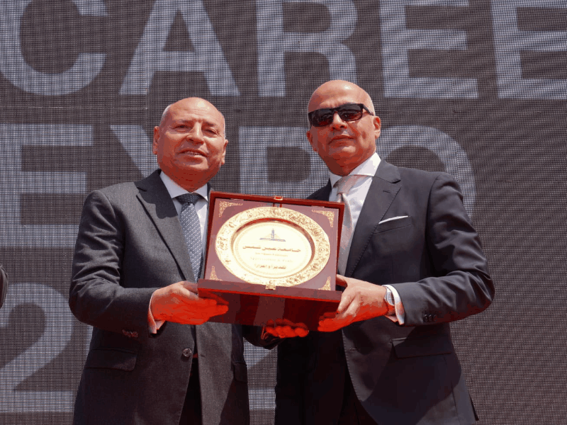 The Minister of Higher Education, the Governor of Cairo, and the President of Ain Shams University inaugurate the fifth edition of ASU Career Expo 2026