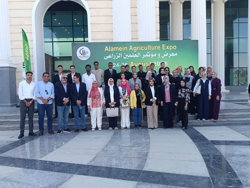 The Faculty of Agriculture participated in the Alamein International Agricultural Exhibition 2026 in New Alamein