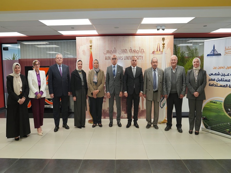 جامعة عين شمس وجهاز "مستقبل مصر" للتنمية المستدامة يوقعان بروتوكول تعاون لدعم الابتكار والبحث العلمي