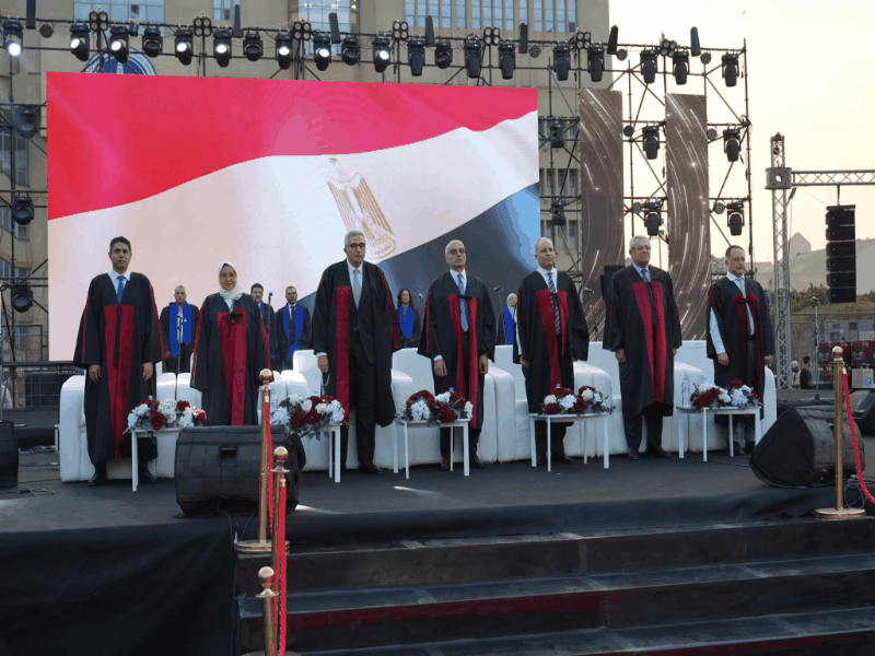 The President of Ain Shams University Attends the Graduation Ceremony of the Faculty of Engineering’s Class of 2026