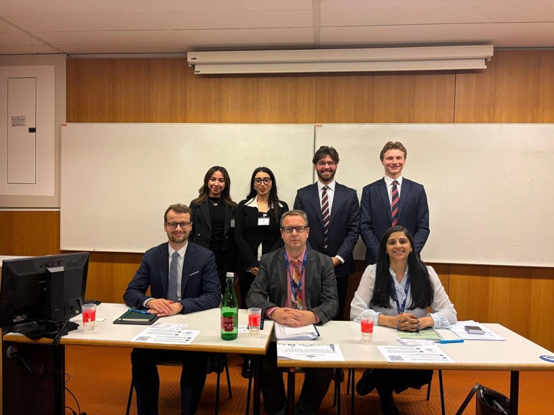 The Faculty of Law team participates for the first time in the mock trial competition in the field of international commercial arbitration in the Republic of Austria