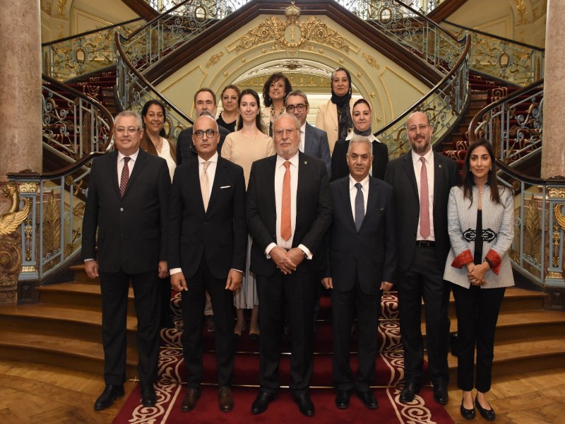 Ain Shams University receives King Ahmed Fouad II on a historic visit to Al-Zaafaran Palace