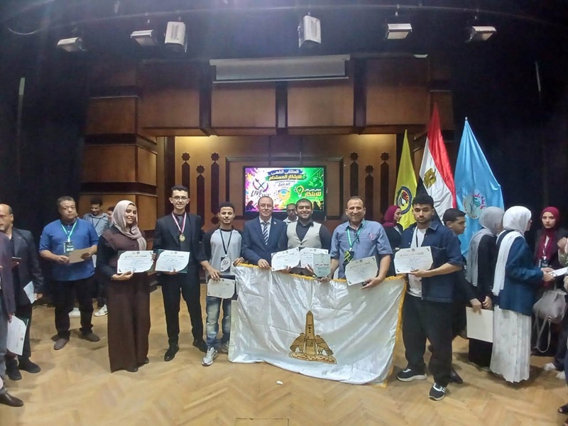 Ain Shams University Wins Gold and First Place in Artificial Intelligence and Cybersecurity at the Second Scientific Forum of Egyptian Universities at Tanta University