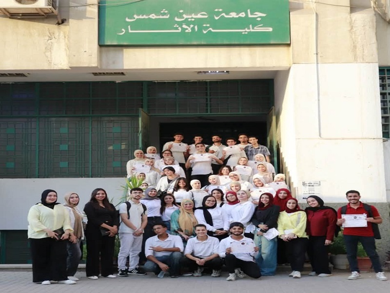 The Faculty of Archaeology Organizes Activities for the “Kemet” Camp to Develop Students’ Skills and Foster Their Personal Growth