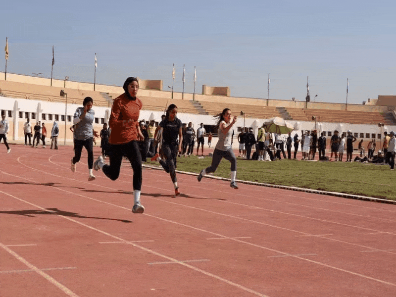 جامعة عين شمس تبدأ حصد الميداليات في أسبوع شباب الجامعات الرابع عشر