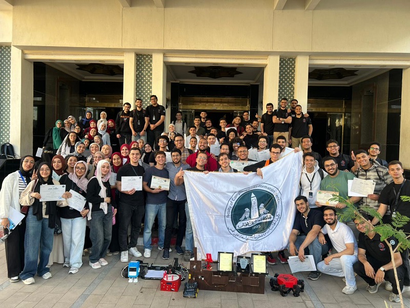 The Faculty of Computer and Information Sciences Achieves Top Rankings at the 26th AZEX’26 Engineering Applications Exhibition