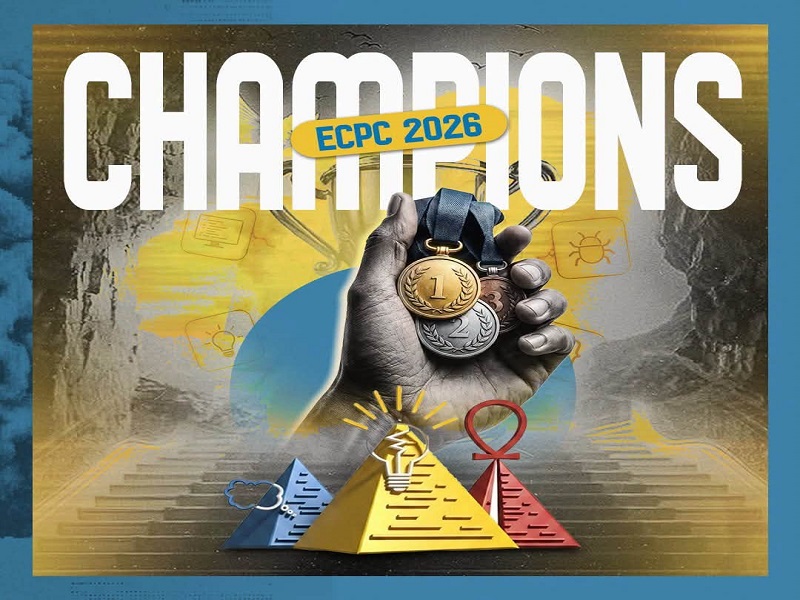 كلية الحاسبات والمعلومات تتأهل لبطولة إفريقيا للبرمجة ACPC بعد حصاد ميداليتين ذهبية وفضية في ECPC