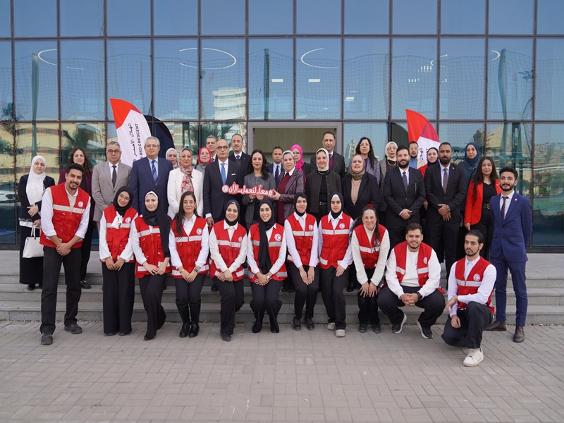 Ain Shams University and the Egyptian Red Crescent sign a first-of-its-kind cooperation protocol among public universities