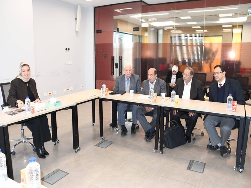 The Board of Directors of the “Nanotechnology” Center Meets to Discuss Production Plans and the Development of the Research System