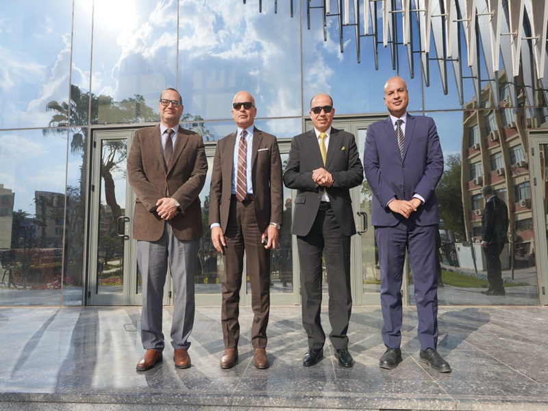 Ain Shams University Welcomes the President of Mansoura University to Enhance Joint Academic Cooperation