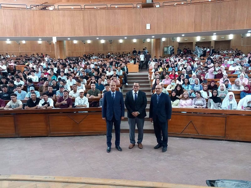 The Dean and Vice Deans of the Faculty of Law Welcome Students for the New Academic Year 2026/2027