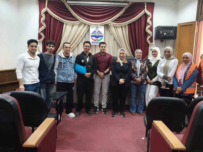 The Education and Student Affairs Sector organizes an awareness seminar at the Faculty of Specific Education titled “Drugs Between Beliefs and Reality,” in cooperation with the Fund for Combating and Treating Addiction