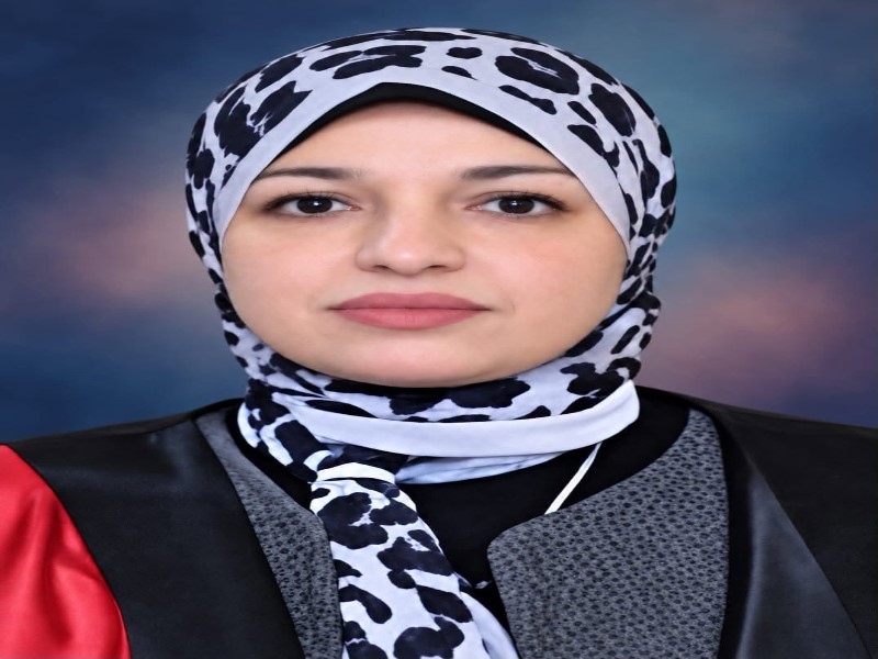 الأستاذة الدكتورة هدى جمال محمد قائمًا بأعمال عميد كلية الدراسات العليا للطفولة