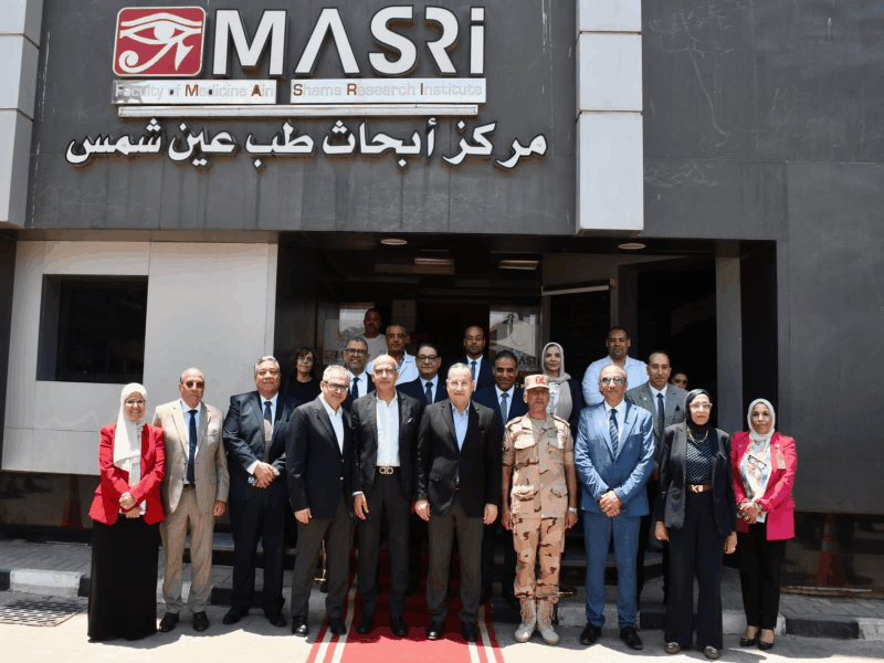 The Minister of Higher Education and the President of Ain Shams University Inspect Educational and Medical Projects at the University