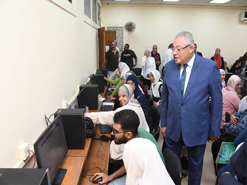معمل،التنسيق الإلكتروني،طلاب الثانوية العامة،طلاب،الجامعات المصرية،التعليم والطلاب،نائب رئيس الجامعة لشؤون التعليم والطلاب،وزارة، التعليم العالي،
