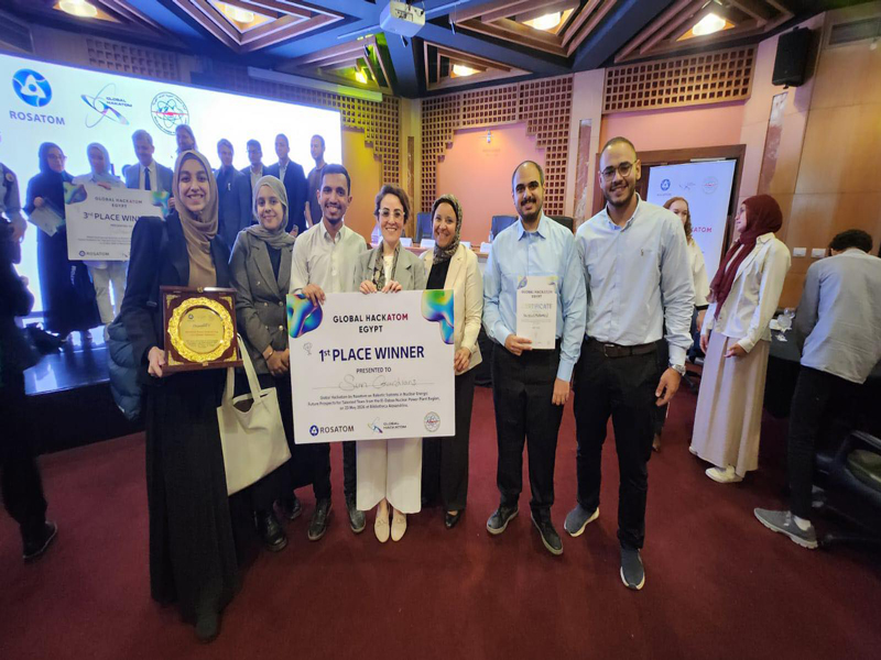 فريق هندسة عين شمس يحصد المركز الأول في «Global HackAtom Egypt 2026» ويتأهل لنهائيات روسيا