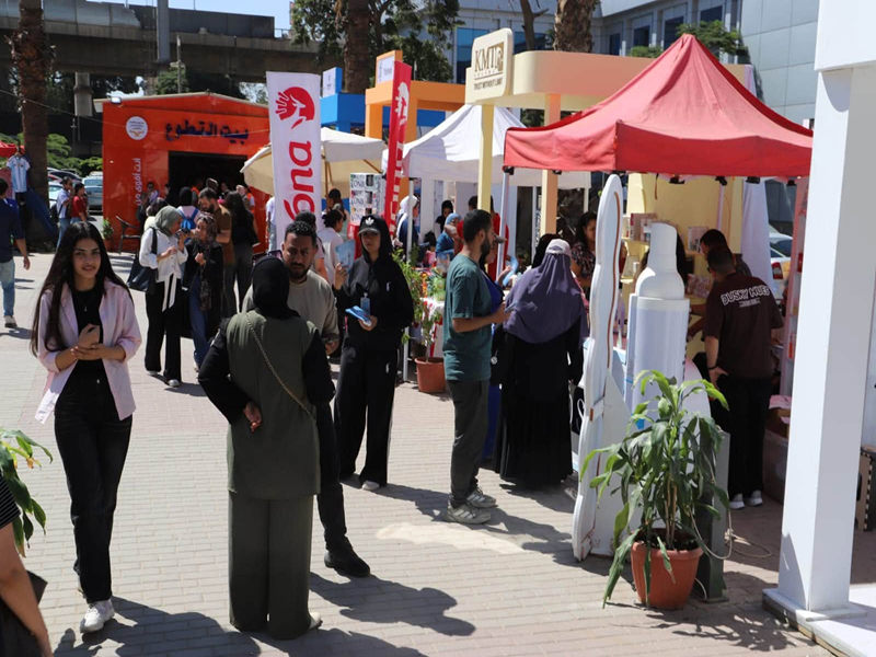 “Egyptian Companies” Exhibition at the Main Campus of Ain Shams University
