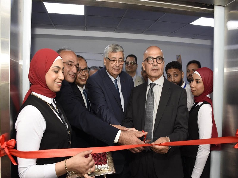The Presidential Advisor for Health and Prevention Affairs and the President of Ain Shams University inaugurate new medical projects worth 210 million Egyptian pounds, including the first fiber optic endoscopy unit of its kind in Egypt