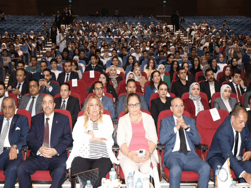 With the attendance of leading figures in law and energy…Launching the Annual International Conference of the Faculty of Law