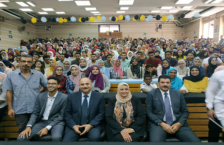 حفل استقبال الطلاب الجدد بصيدلة عين شمس