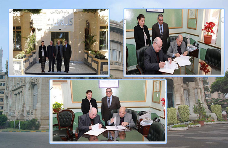 Memorandum of Understanding between the Faculty of Medicine at Ain Shams University and Badr Medicine