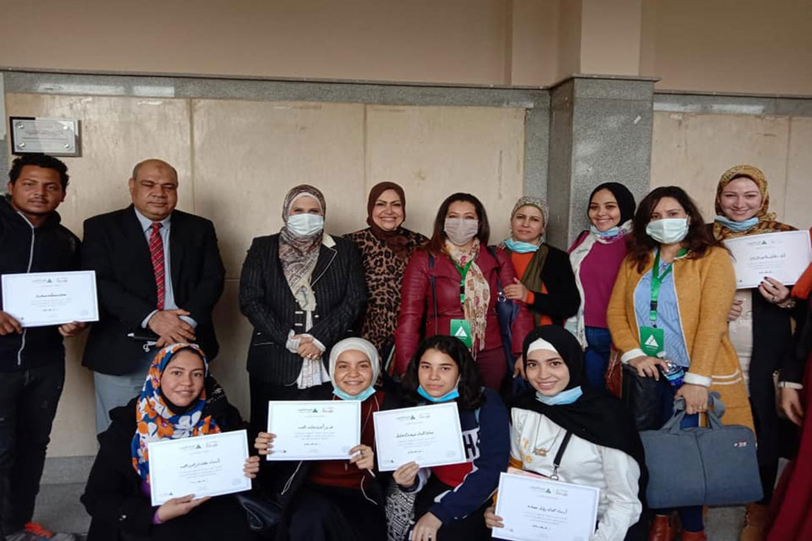 ورشة عمل مهارات جوجل للتسويق الإلكتروني بآداب عين شمس