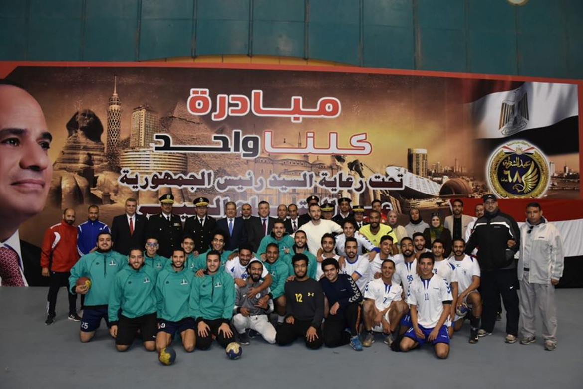 جامعة عين شمس تشارك في احتفالات عيد الشرطة