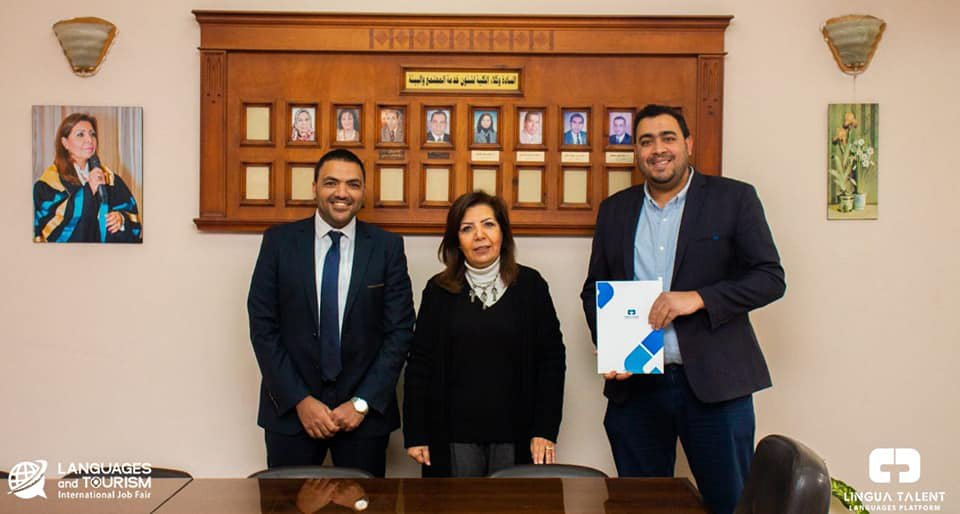 Faculty of Al-Alsun signs a cooperation protocol with the first online platform for language holders in Egypt and the Middle East