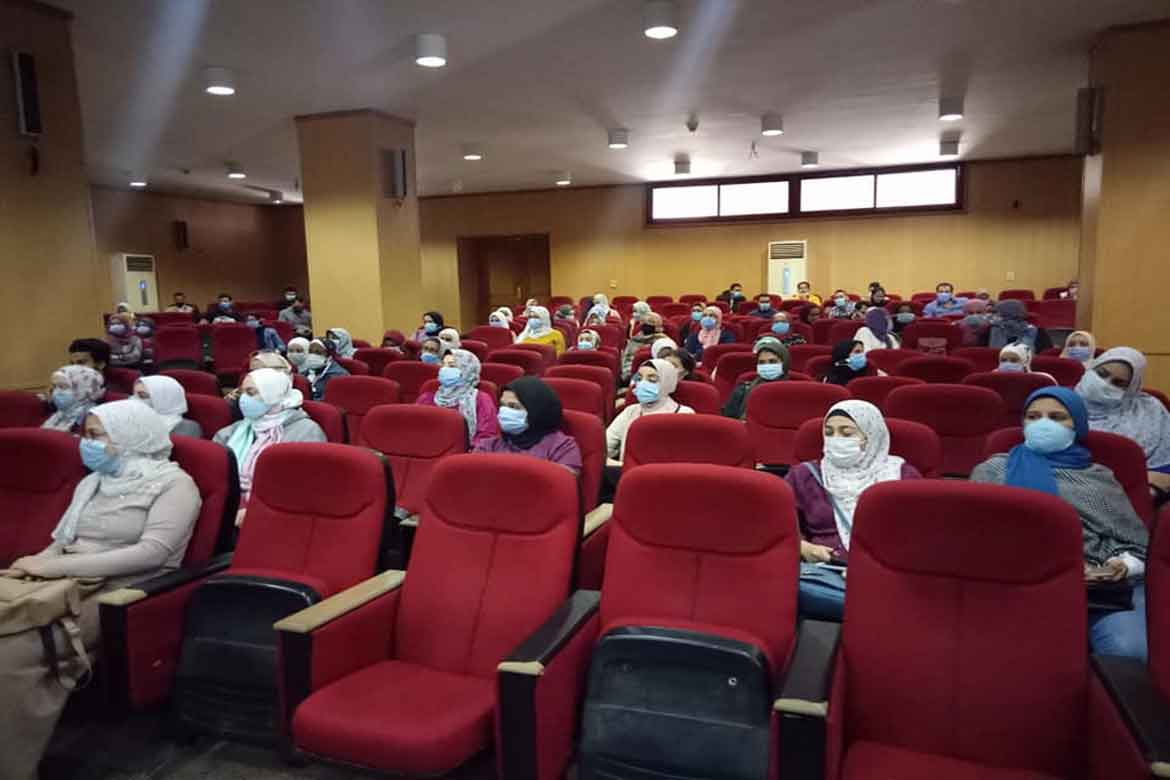 Faculty of Al-Alsun hosts the Campaign of the Medical University to combat Coronavirus