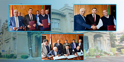 A trilateral cooperation protocol between the Faculty of Agriculture, the General Authority for Adult Education and the Higher Institute for Agricultural Cooperation