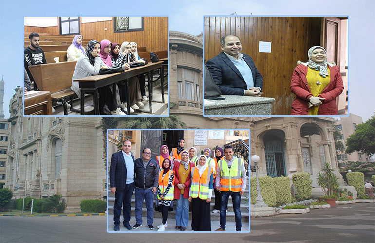 ورشة عمل لفريق المصورين بكلية التربية النوعية جامعة عين شمس
