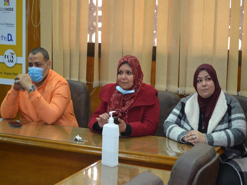 فاعليات ورشة عمل التأهيل لاختبار الأيلتس بحاسبات ومعلومات عين شمس