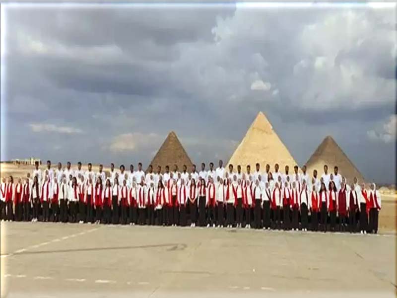 تغطية إعلامية صينية مميزة لمشاركة كورال روح الشرق في افتتاح أولمبياد بكين