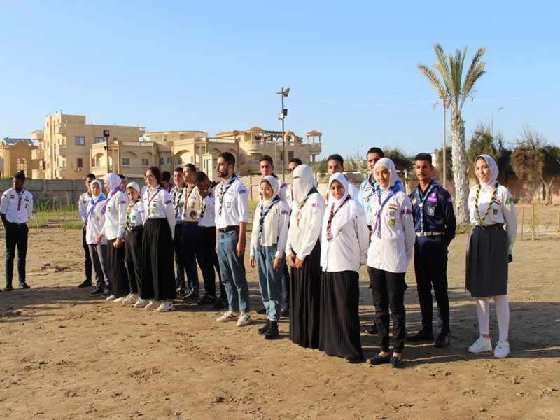 انطلاق فعاليات المعسكر التدريبي لعشائر جوالة جامعة عين شمس تحت شعار معًا نحو مواطن عالمي