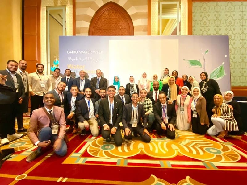 The Faculty of Engineering students win second place in the activities of the Cairo Water Week