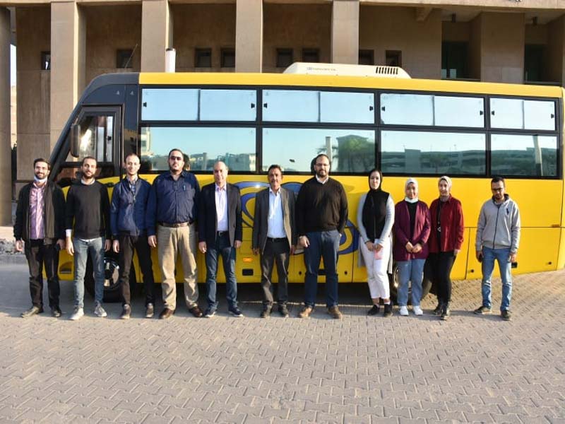 قافلة جامعة عين شمس الطبية في طريقها نحو محافظة الفيوم