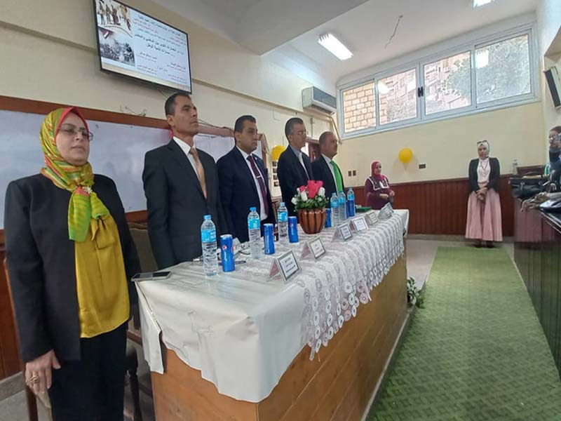 A symposium entitled October War between the past and the present... Paths for the development of the nation in Faculty of Education