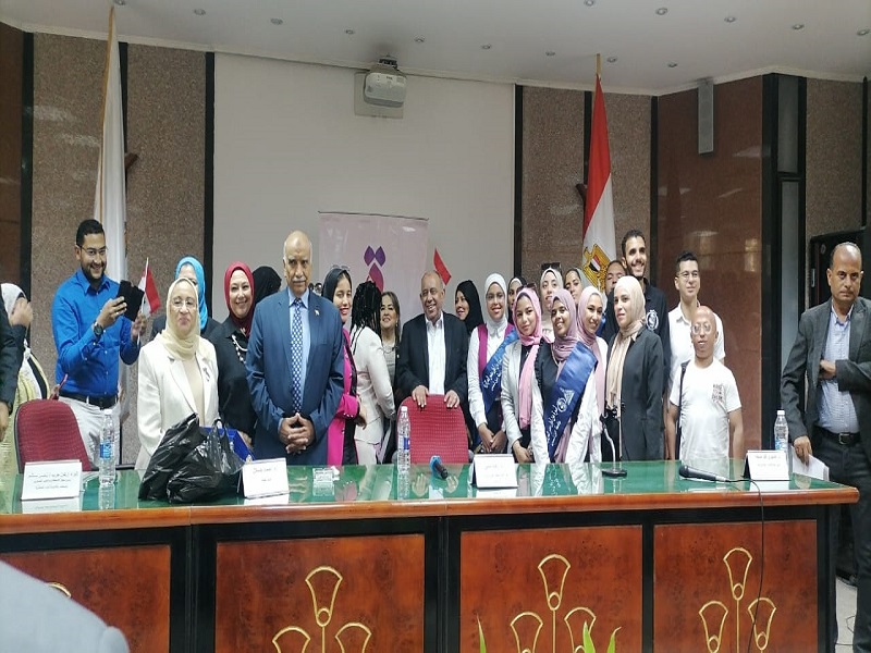 فعاليات ندوة " انتصارات أكتوبر ملحمة للأجيال القادمة " في رحاب كلية الزراعة جامعة عين شمس