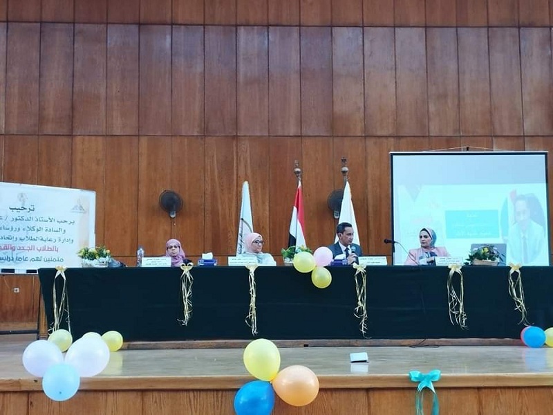 اللقاء التعريفي ببرامج كلية الآثار للطلاب الجدد للعام الجامعي 2023- 2024