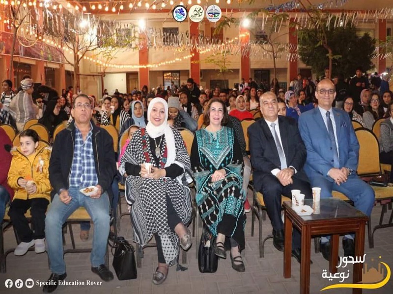 حفل سحور رمضاني بكلية التربية النوعية جامعة عين شمس