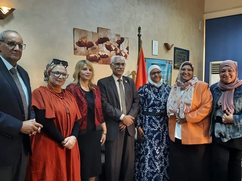 زيارة دعم فني من مركز الجودة والاعتماد بالجامعة لتقييم أداء برنامج ليسانس اللغة الانجليزية وآدابها بنظام الساعات المعتمدة بكلية الآداب