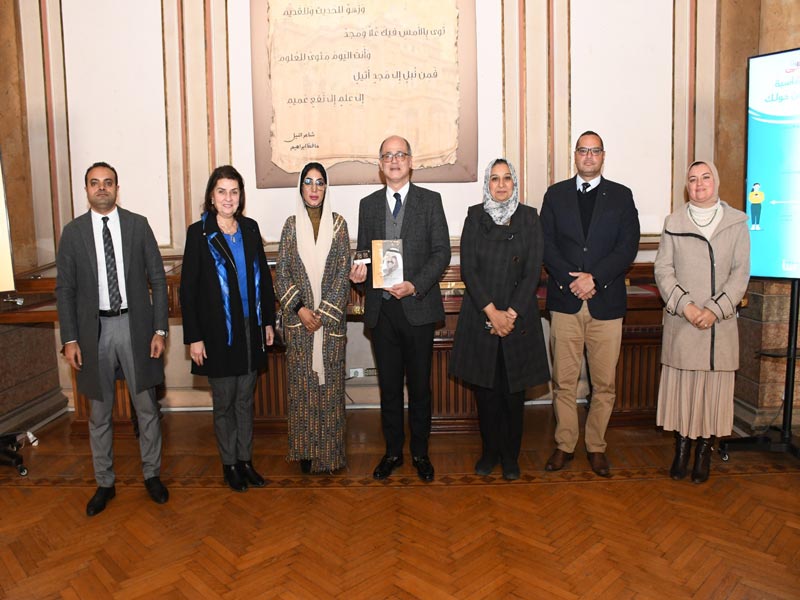 The Vice President for Postgraduate Studies and Research receives the Technical Attaché of the Education and Technology Attaché at the UAE Embassy