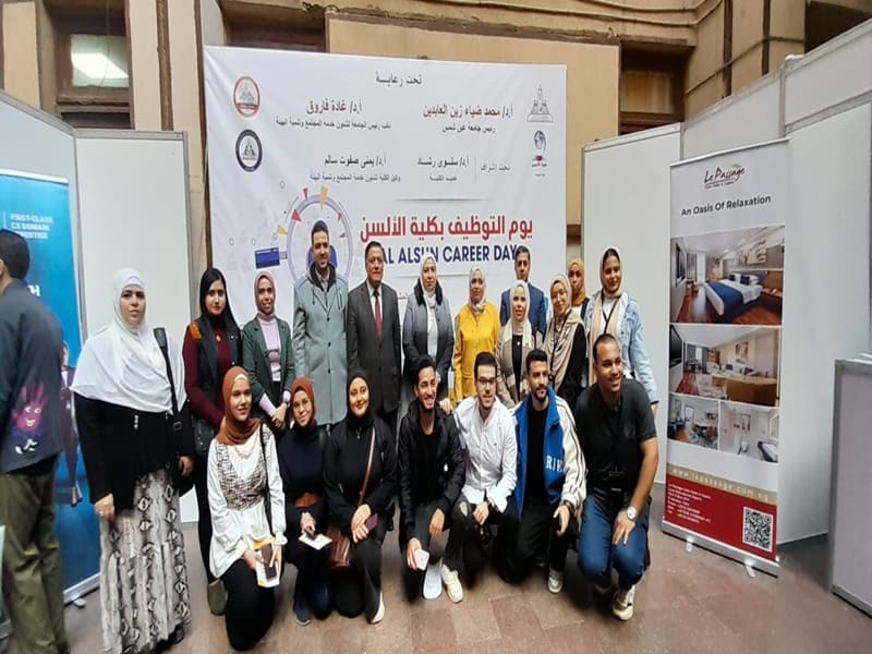 With the participation of 13 local and international companies, the Faculty of Al-Alsun organizes an employment day