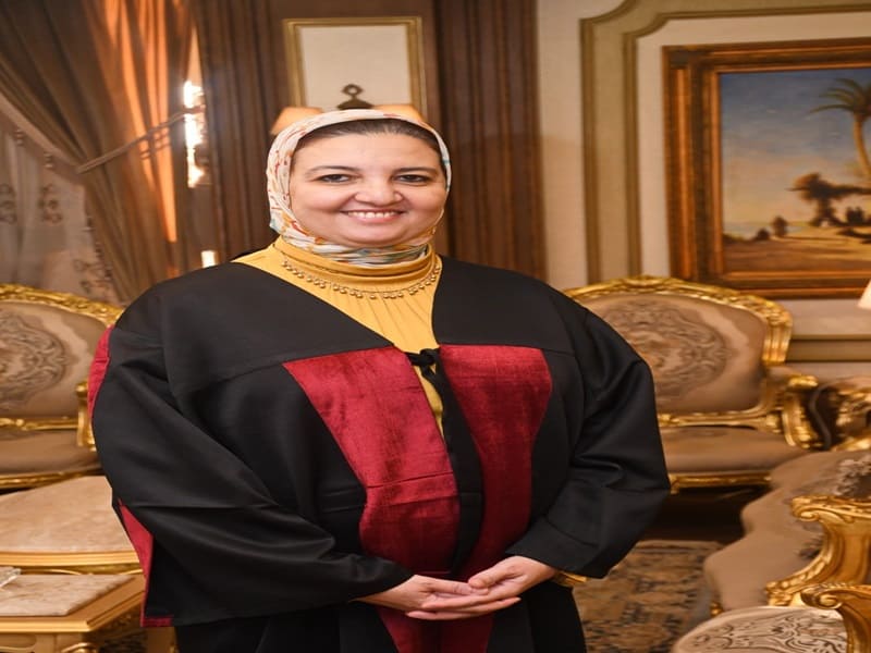 Prof. Amani Osama Kamel, Acting Dean of the Faculty of Pharmacy