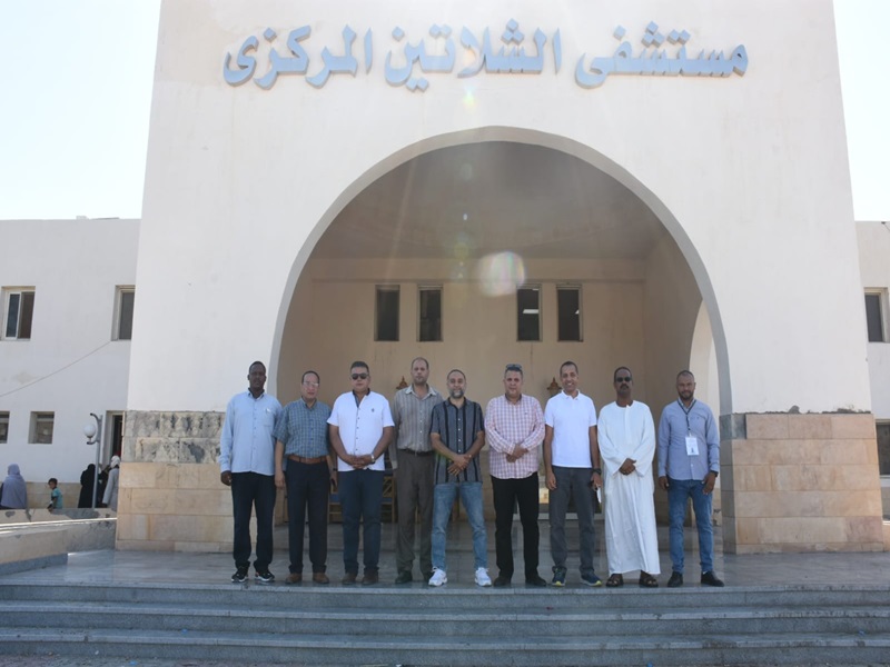 ضمن مبادرة "بداية" قافلة جامعة عين شمس التنموية الشاملة لأهالي الشلاتين وحلايب وأبو رماد تقدم خدمتها لأكثر من عشرة آلاف مواطن خلال أربعة أيام
