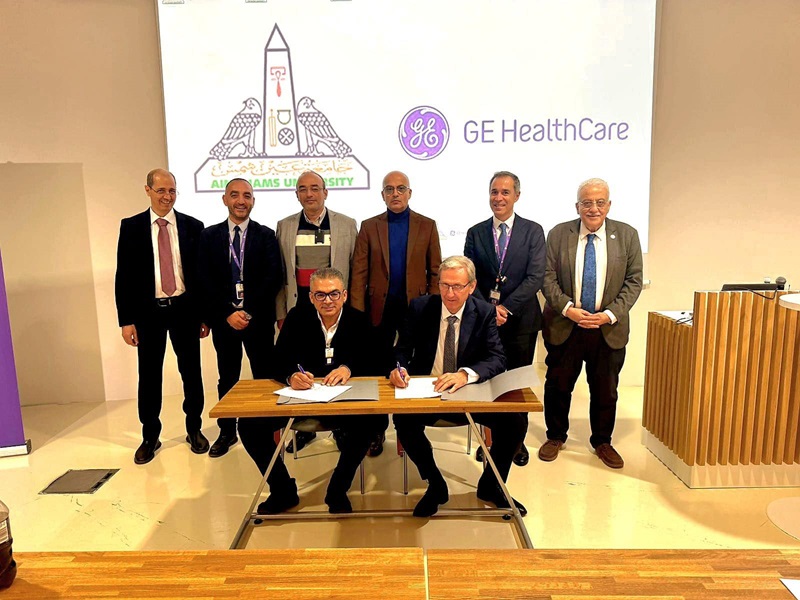 GE Healthcareتعاون إستراتيجي بين جامعة عين شمس كلية الطب وشركة