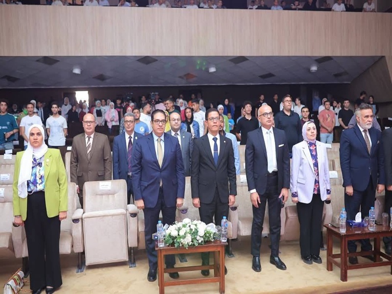 Ain Shams University actively participates in the first festival of folk arts of the Greater Cairo Universities Alliance
