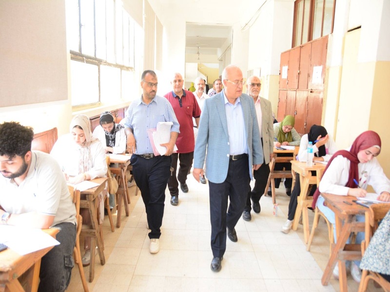 انطلاق ماراثون امتحانات الفصل الدراسي الثاني للعام الجامعي 2024/2025 بزراعة عين شمس