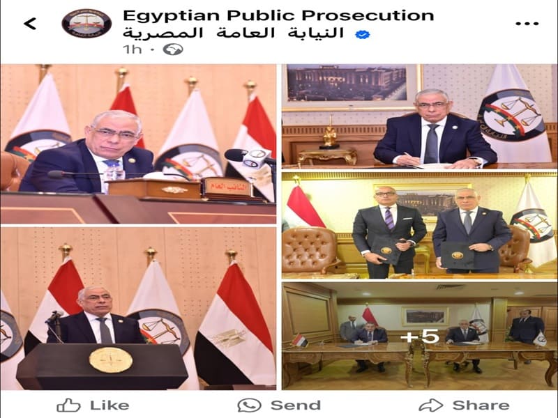 إطلاق النسخة الأولى من برنامج النيابة العامة المصرية لتبادل الخبرات القانونية وتوقيع بروتوكولات تعاون مع عددٍ من الجامعات