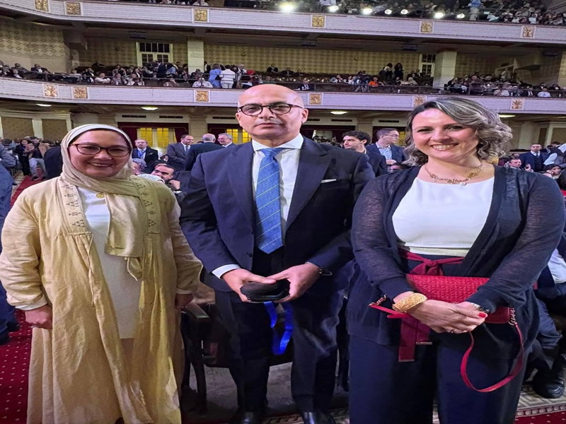مشاركة قسم اللغة الفرنسية بكلية الآداب بجامعة عين شمس في المؤتمر الفرنسي المصري للتعاون العلمي والجامعي